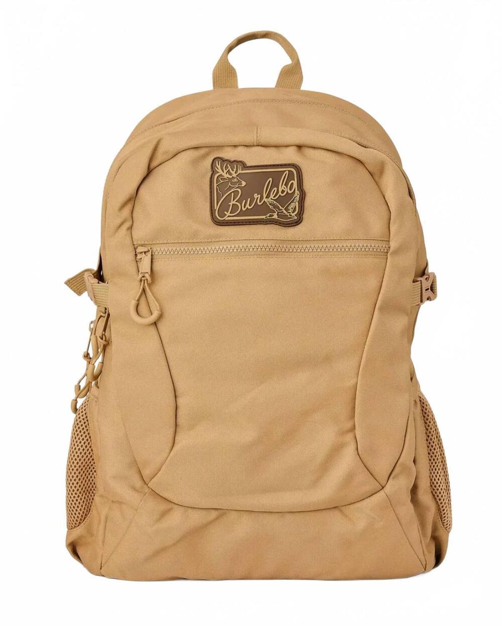 NEW BURLEBO men's polyester backpack in coyote tan